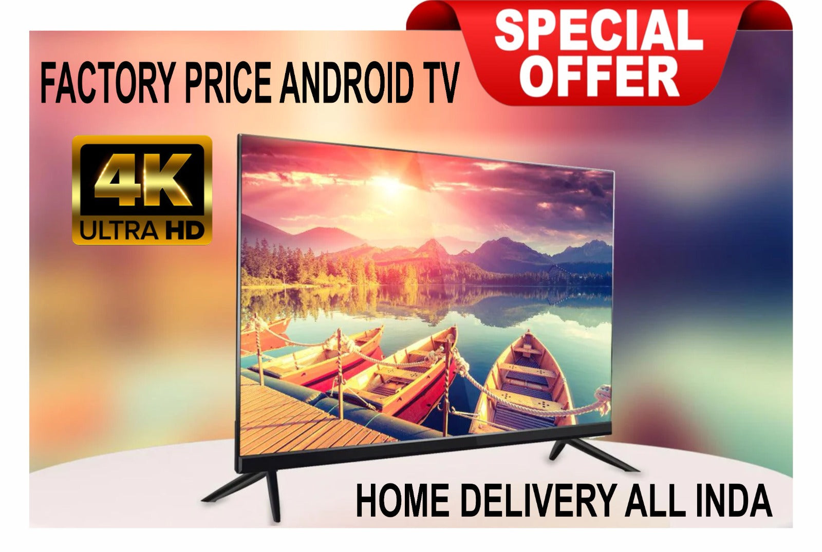 4K Ultra HD Smart LED TV