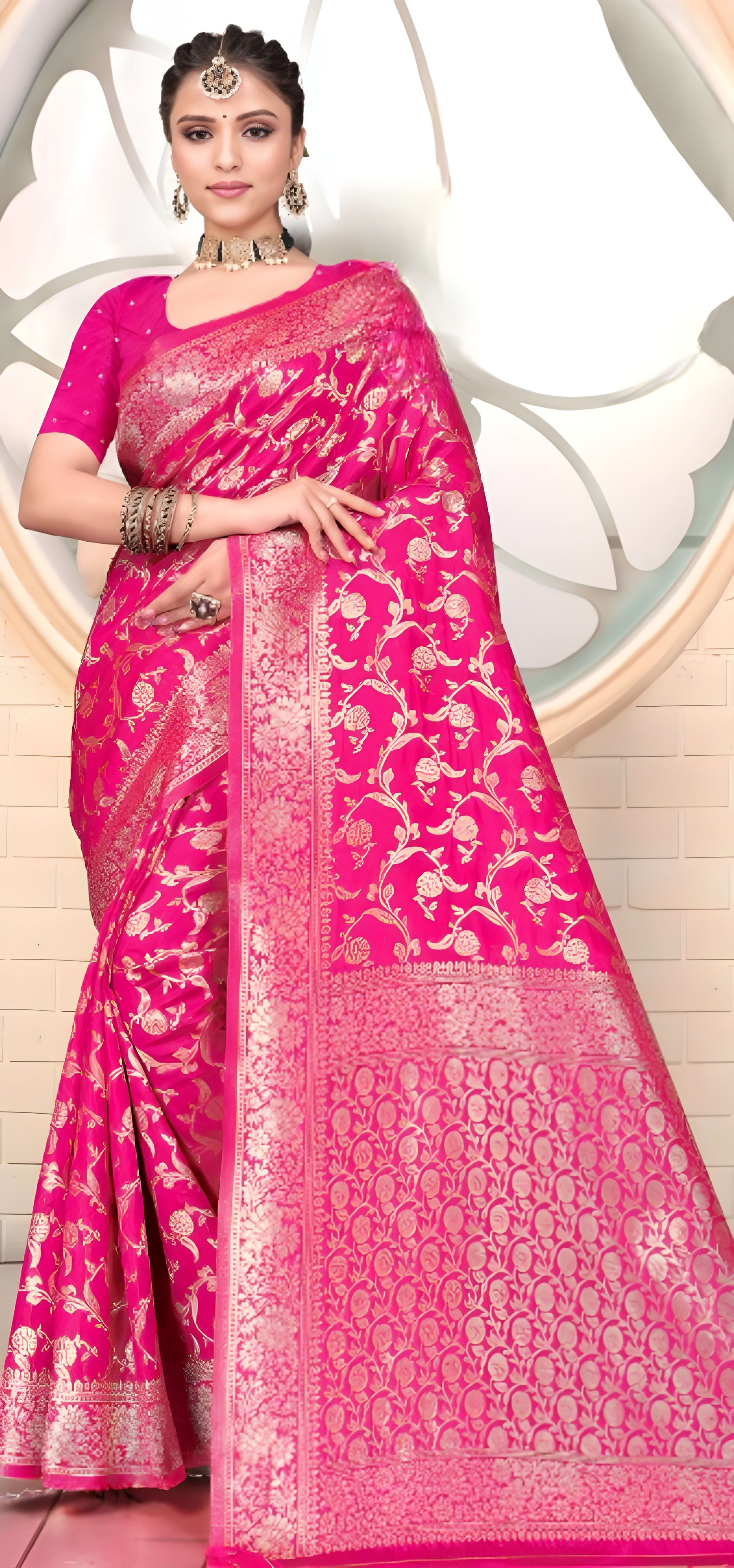 Banarasi Chanderi Saree