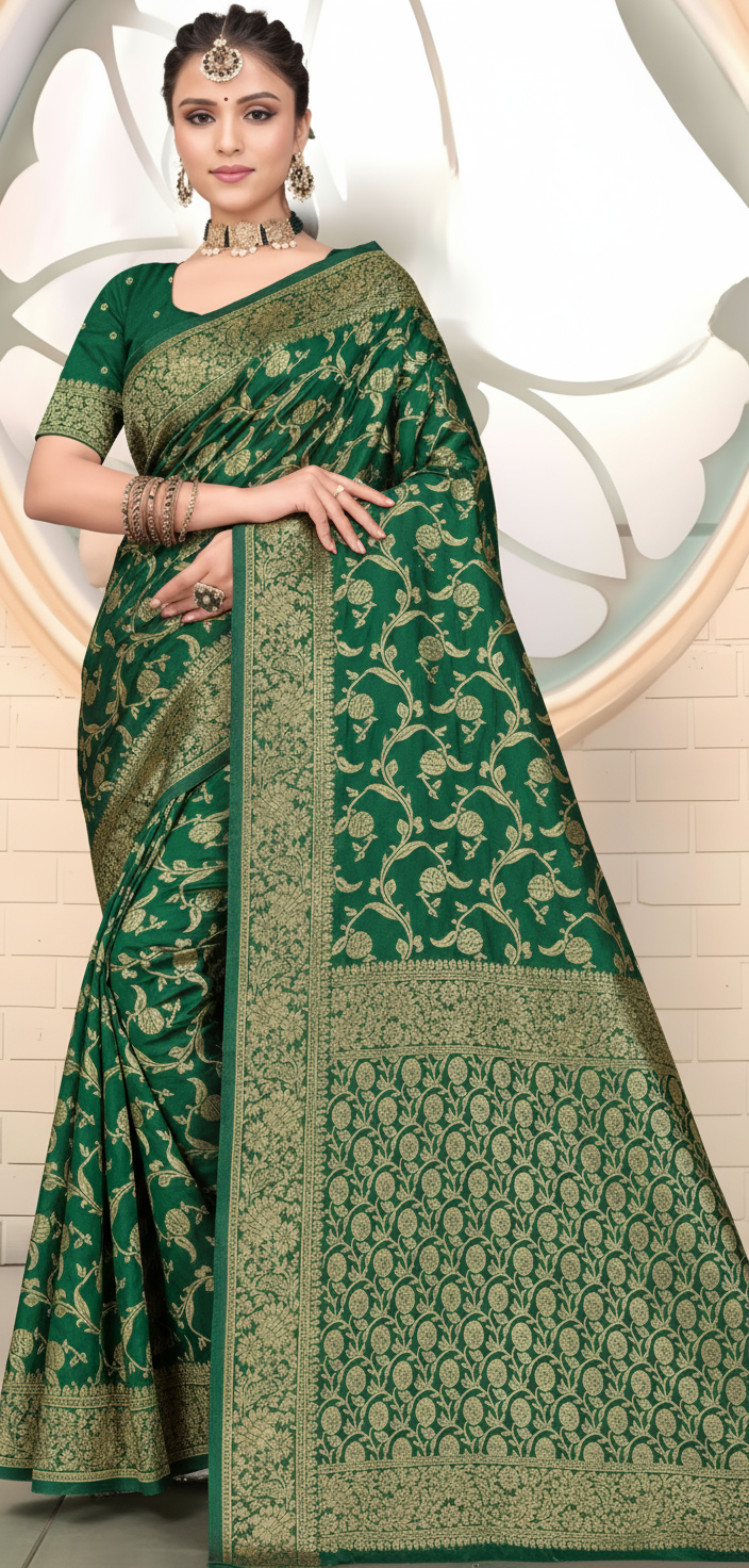 Banarasi Chanderi Saree