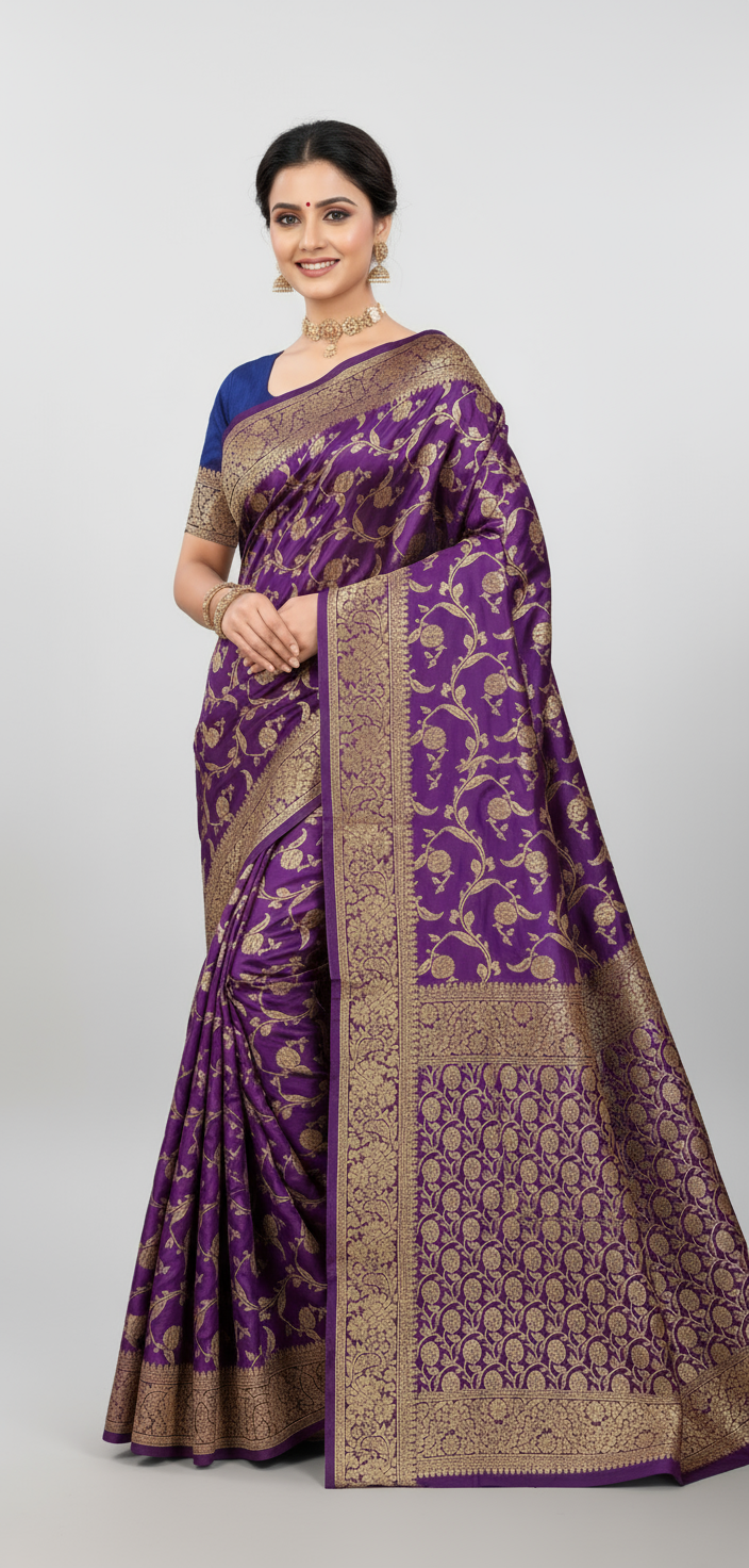 Banarasi Chanderi Saree