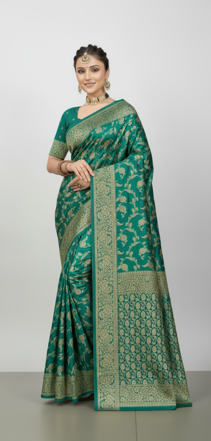 Banarasi Chanderi Saree
