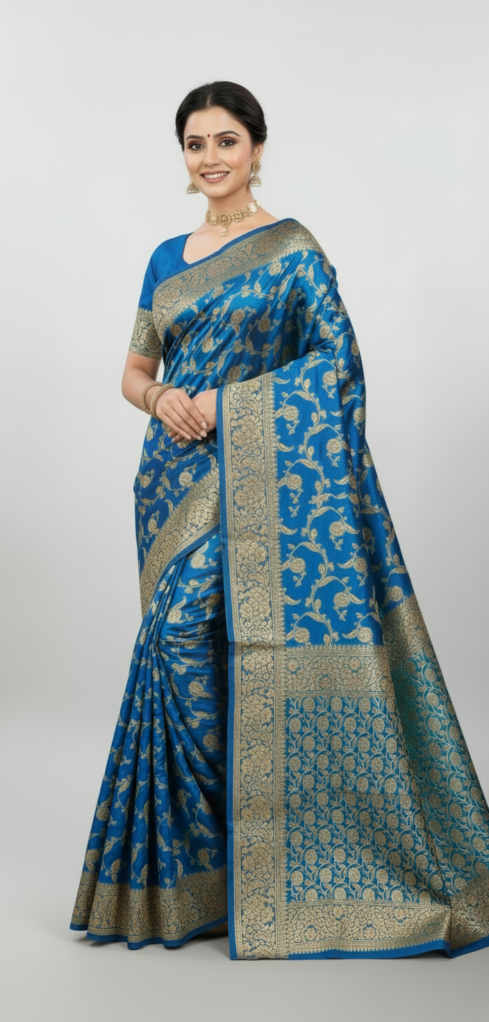 Banarasi Chanderi Saree