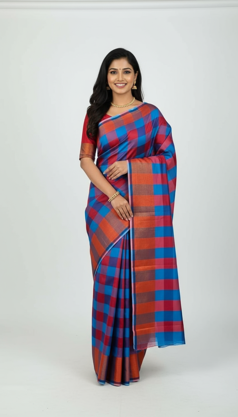 Chiral Pattu Saree
