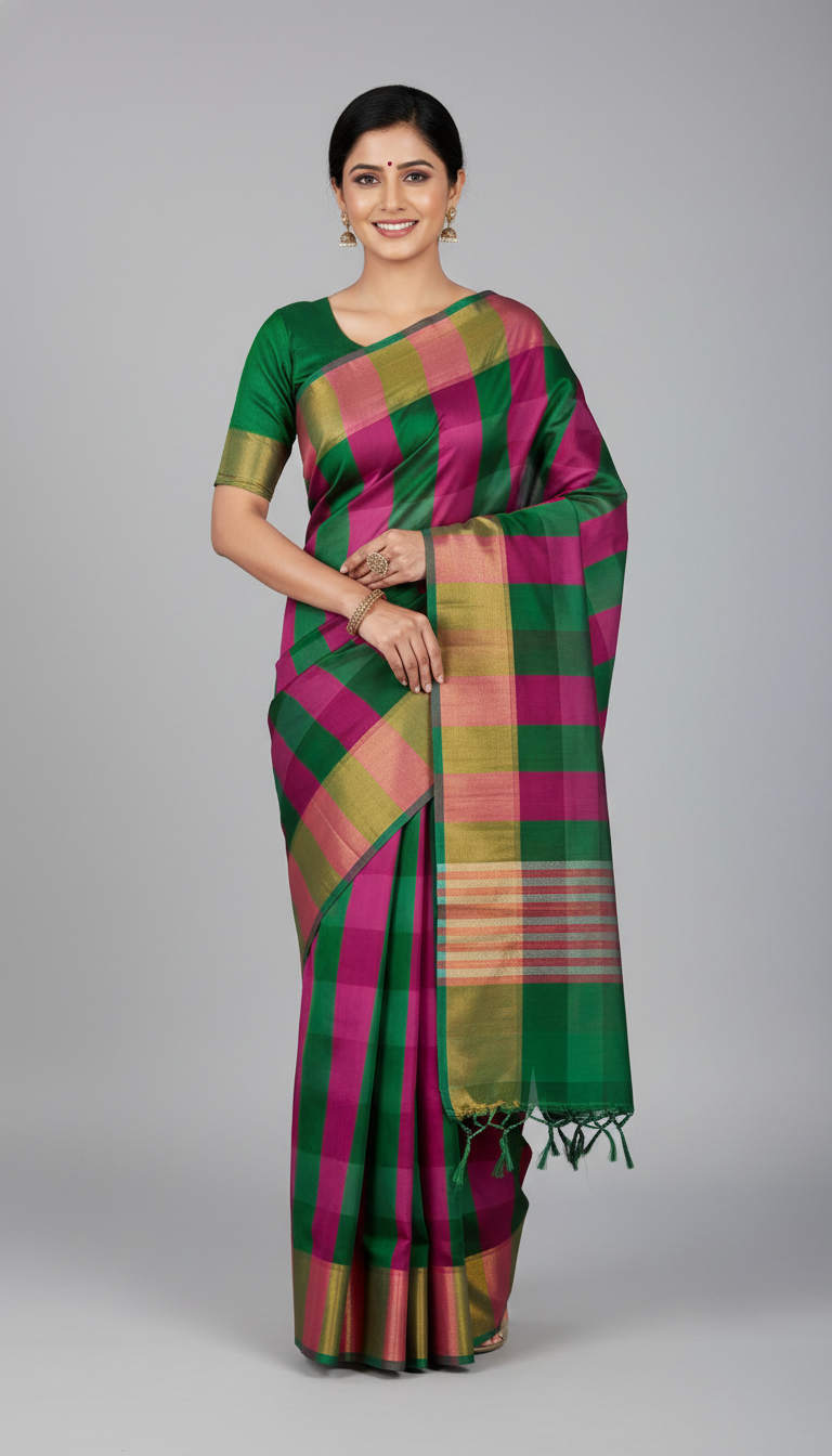 Chiral Pattu Saree