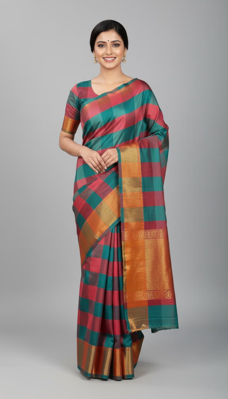 Chiral Pattu Saree