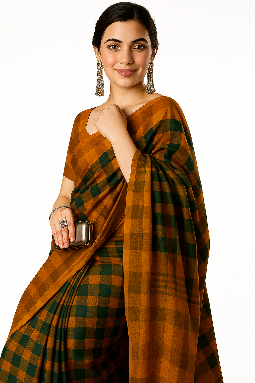 Chiral Pattu Saree