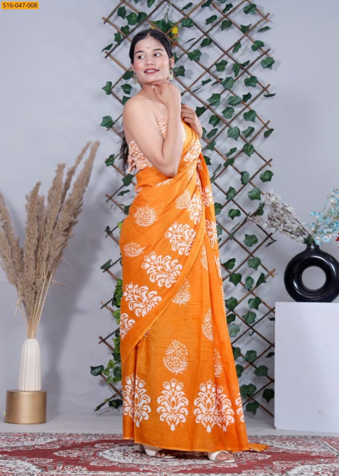 Mulmul Cotton Saree