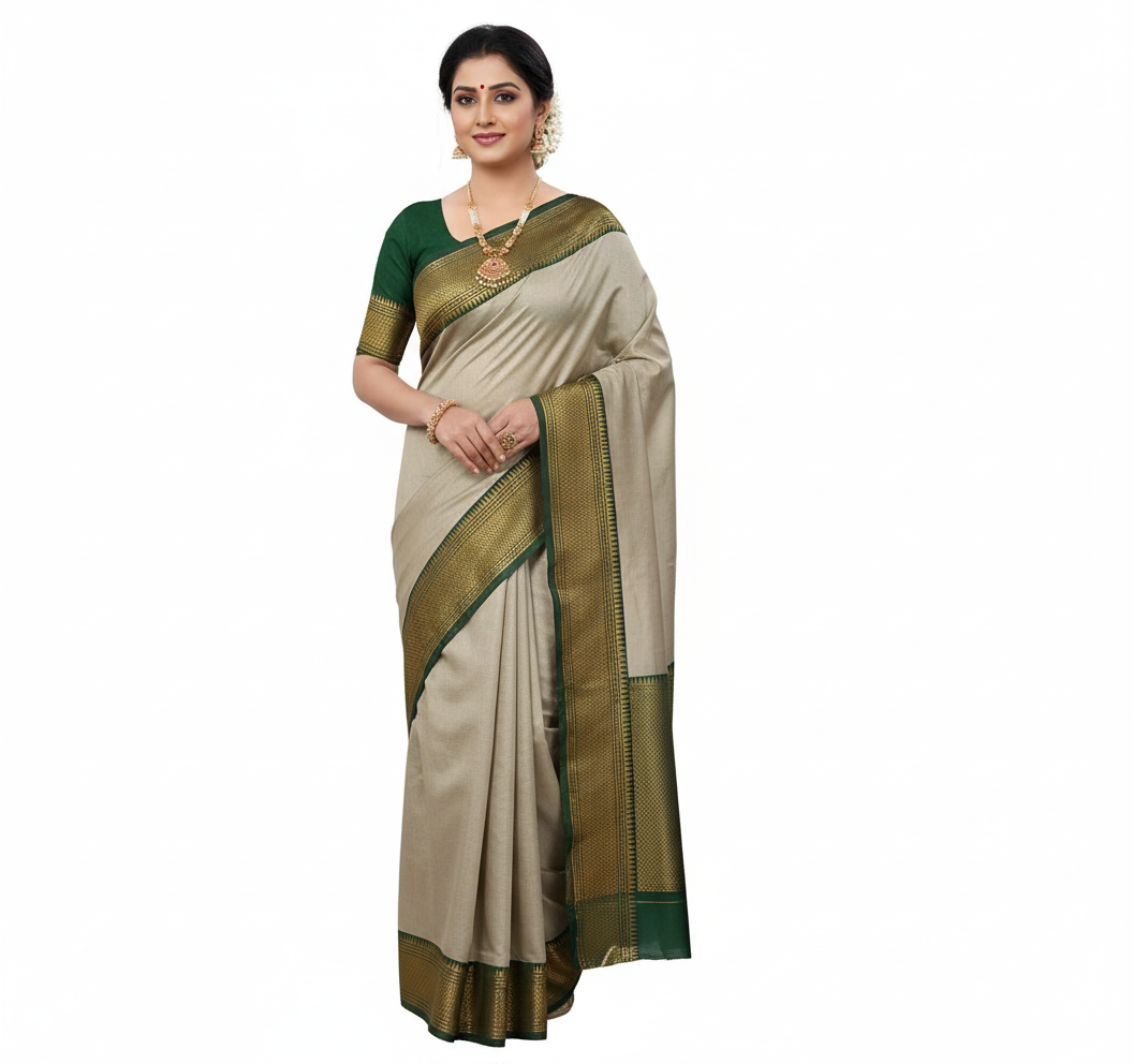 ANNAM Silk Cotton Saree