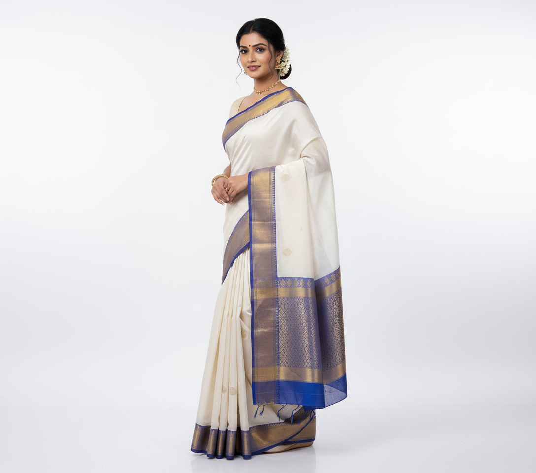 ANNAM Silk Cotton Saree