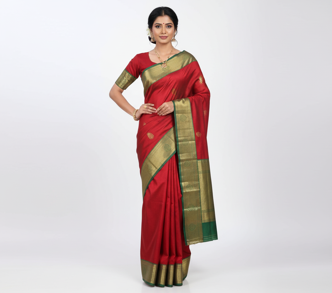 ANNAM Silk Cotton Saree