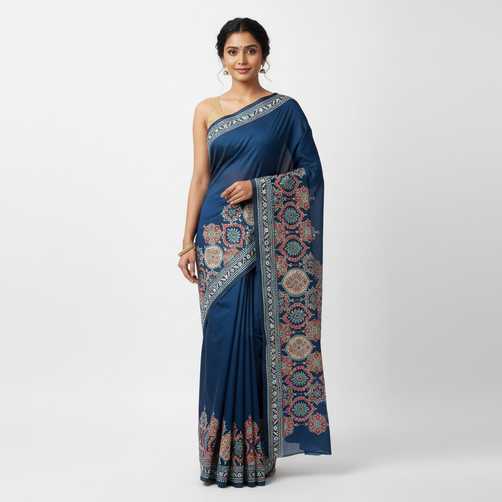 Crepe Silk Saree