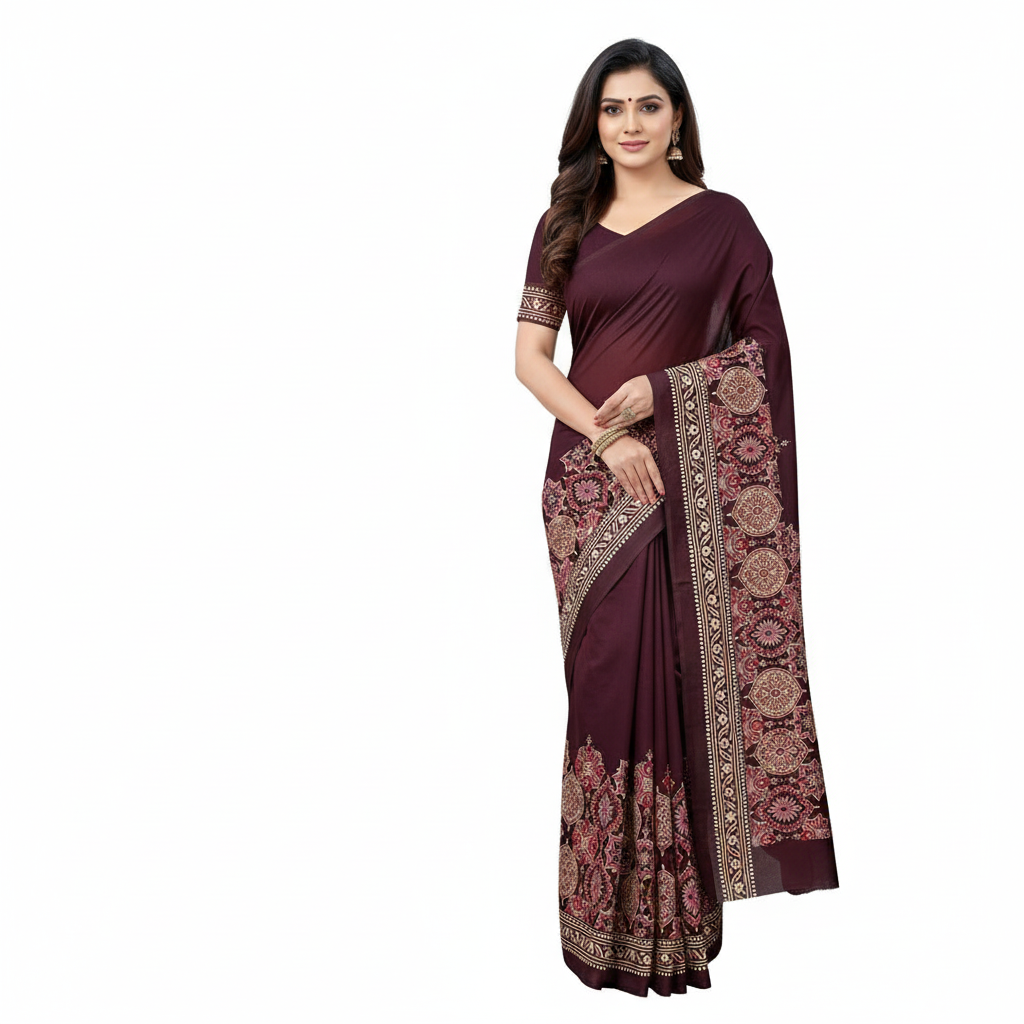 Crepe Silk Saree