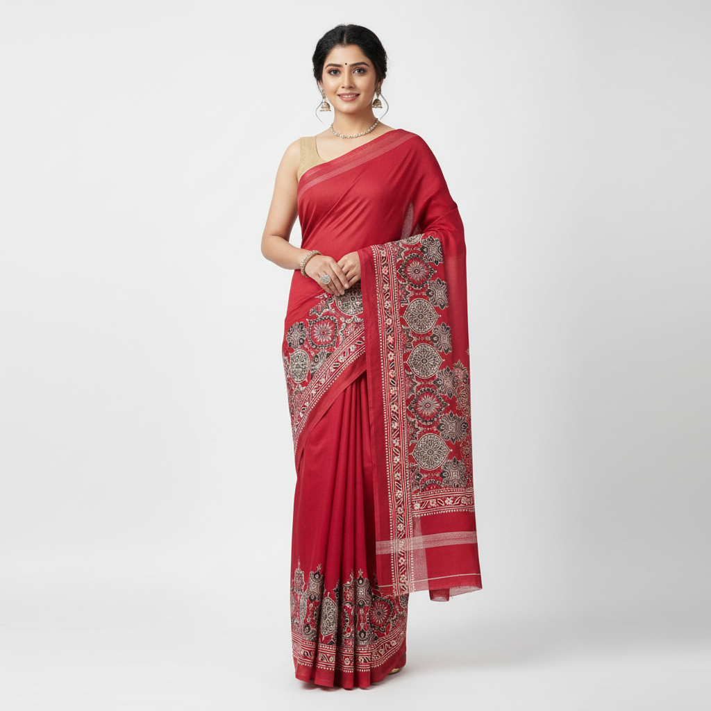 Crepe Silk Saree