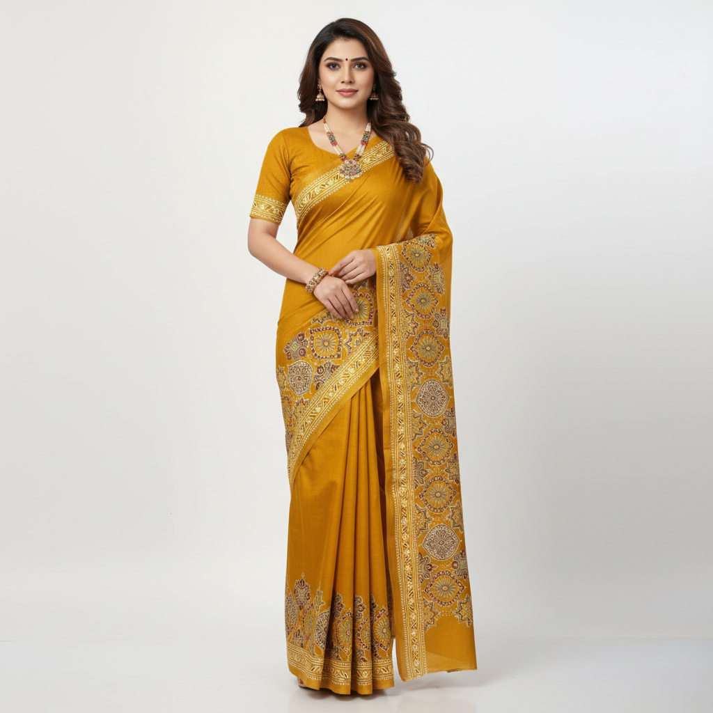 Crepe Silk Saree