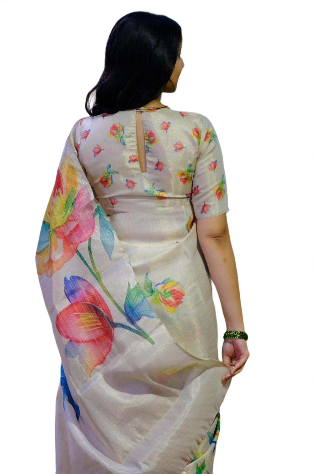 Fancy Tissue Cotton Sarees