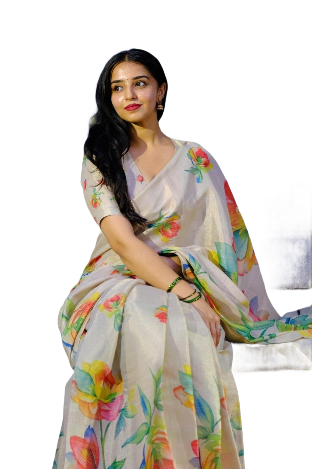 Fancy Tissue Cotton Sarees